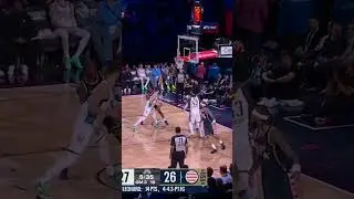 Pascal Siakam Cllects the Loose Ball and Lays it in