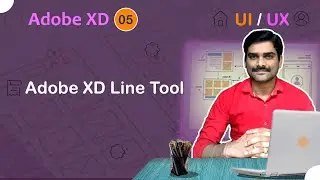 Adobe XD Line Tool - Adobe XD Tutorial 05 🚀