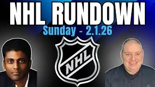 Sunday NHL Rundown Picks - 2/1/26 l Craig Trapp Free NHL Betting Picks & Predictions