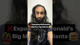 Exposing McDonald&rsquo;s Big Mac Ingredients #mcdonalds #bigmac  #fastfood