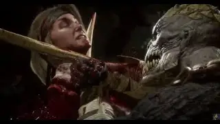 Mortal Kombat 11 Sonya Blade (MK 3 classic costume) vs Baraka