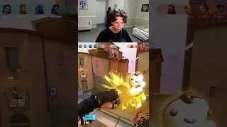 neon main plays snowball fight 😂