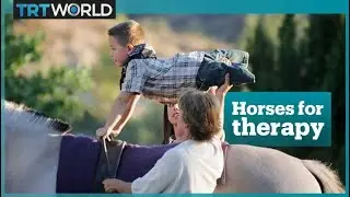 Hippotherapy centre in Turkey rehabilitates with horses
