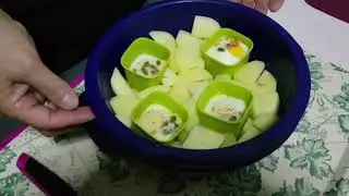 Ensalada de verano con el micro urban