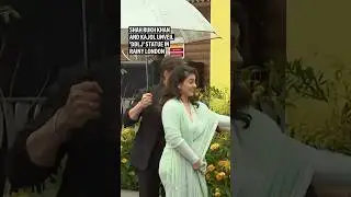 Shah Rukh Khan and Kujol unveil &lsquo;DDLJ&rsquo; statue in rainy London