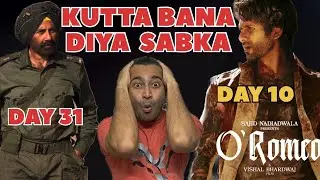 O Romeo Day 10 Final Collection Vs Border 2 Day 31 Collection | Shahid Kapoor | Sunny Deol