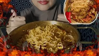 ASMR MIE NYEMEK PEDES🌶️ 