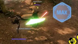 Max Luke hook swings are UNSTOPPABLE | HvV | Star Wars Battlefront 2