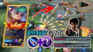 OHEB THANKYOU FOR USING 1HIT BUILD ON M3 | ONE SHOT BUILD BEATRIX