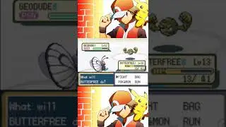 ASH VS BROCK FIRST BATTLE