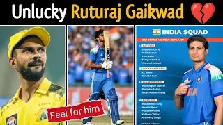 Why Ruturaj Gaikwad Not selected for ODI Series 😡 Talent lost 💔