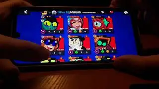 Играю в игру Brawl stars. Открываю призы старр. Выполняю квесты.