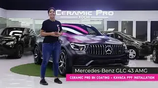 Mercedes Benz GLC 43 AMG - Full KAVACA Matte PPF Application at Ceramic Pro Kochi