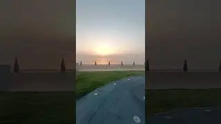 Sunrise view at Mina District Doha Qatar