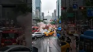 Traffic Accident  #samsungexpatinsurance #healthinsurance #expatlifekorea