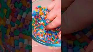 Hama bead bowl! #shorts