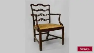Antique Set of 10 English Georgian style (19th Cent) mahogan