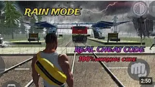 INDIAN BIKE DRIVING 3D GAME  RAIN MODE CHEAT CODE #Tradingview