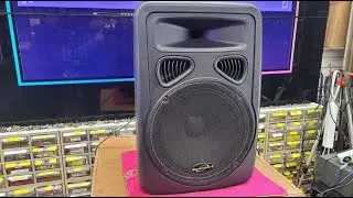 BROKEN Soundart PN-12MA Repair!15살의 파워드 액티브 스피커 고장수리! 전원사망 살려봐요?