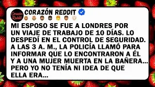 MI ESPOSO SE FUE A LONDRES POR UN VIAJE DE TRABAJO DE 10 DÍAS.LO DESPEDÍ EN EL CONTROL DE SEGURIDAD.