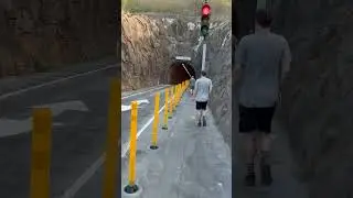 Walking Through the Diamond Head Tunnel