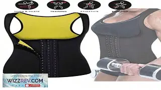 1pc Women's Running Volleyball Activewear Neoprene Snap Front Sweat Vest Black