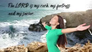 🌅Psalm 18:2 - A Visual Journey of Divine Strength