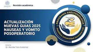 NUEVAS GUIAS NVPOP (NAUSEAS Y VOMITO POSOPERATORIO) 2025