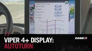 How to Use AutoTurn Automatic End-of-Row Turn Feature
