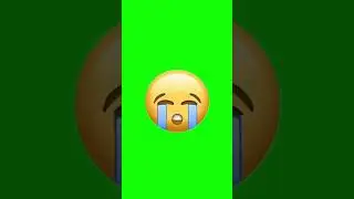 Crying Emoji (No Copyright Green-Screen) ♻️ GSUK #shorts