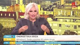 URANAK1 | Javna preduzeća nisu bila spremna za svetsku energetsku krizu | Zorana Mihajlović