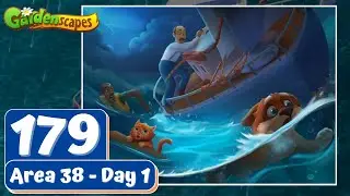 Gardenscapes - Part 179 - Area 38 - Day 1 - Gameplay