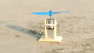 How to make a single - motor - mini drone that fly | 1millon gear |