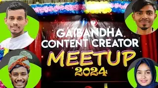 গাইবান্ধা কনটেন্ট ক্রিয়েটর মিটআপ || Gaibandha Content Creator Meetup 2024