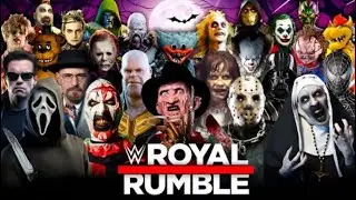 2025 HALLOWEEN Royal Rumble! ONLY BAD GUYS! Horror + Evil Bosses + Slashers +Villains | WWE 2K25