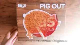 Plat Ap&eacute;ritif Cochon sur www.kasdesign.fr