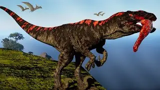 A vida do RAPTOR RED! De Filhote at&eacute; ELDER PRIME! The Isle Evrima