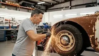 ASMR Rolls-Royce Restoration 🇬🇧 | Junkyard to Showroom Classic Car Repair 🚗🔧