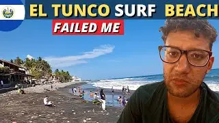 Худший день на пляже для серфинга в Сальвадоре!! 🇸🇻(Эль-Тунко)