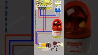 Anti-Theft Alarm Wiring Diagram Explained | #antitheftalarm #antitheft