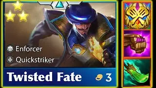 Easy Climb Comp with Twisted Fate Carry and 8 Enforcer   &ndash; Perfect for TFT Set 13 Beginners!