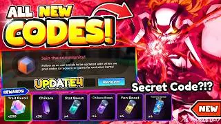 *NEW* ALL WORKING *🔥UPDATE 4* CODES FOR ANIME FIGHTING SIMULATOR IN JULY 2026! ROBLOX AFS CODES