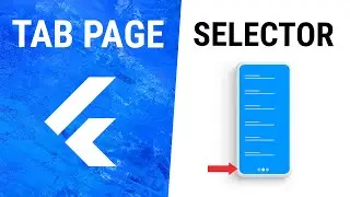 Flutter TabPageSelector Widget