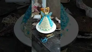 doll cake #doll #fairy #design #cake  #decoration #trendingshorts #viralvideo #shorts #viral