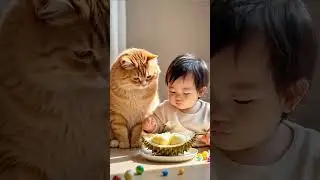 #FattyCat, #AICartoon, #CartoonComedy, #CatLovers #CatVideos, #AIArt, #AnimationLovers, #ViralCats💓