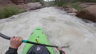High Water Eldorado Canyon Kayaking