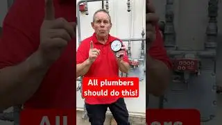 Plumbers! Do you do this? ⏱️ #gasleak #gastesting #plumbing #shorts #plumber #gastest #stopleaks