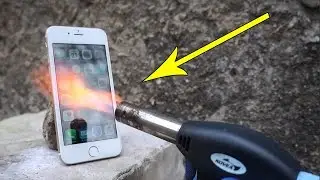 IPHONE vs GAS TORCH