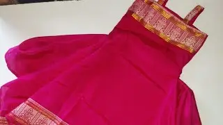 Kids Dress Cutting & Stitching | Beautiful Puffy Sleeve Frock Step by Step | Easy Sewing Tutorial