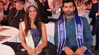 Miss Supranational 2016 Srinidhi Shetty With  Mister Supranational 2016 2nd Runner up Jitesh Thakur